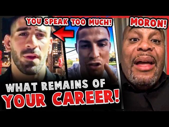 Ilia Topuria FIRES BACK at RONALDO! Daniel Cormier SNAPS on "MORON!" Dana White BIG ANNOUNCEMENT!