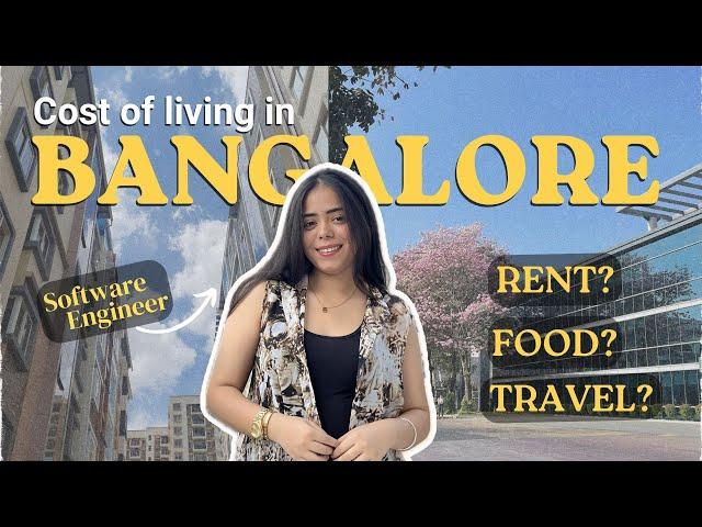 MONTHLY EXPENSES of a Software Engineer living in bangalore | How do I spend my SALARY ? Rent , Food