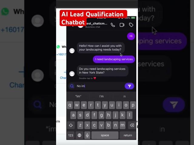 Lead Qualification Chatbot Using ChatGPT AI #chatbotmarketing