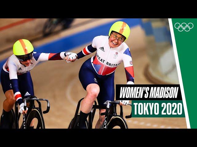 Laura Kenny's final Olympic gold!  | Full Women's Madison | Tokyo 2020