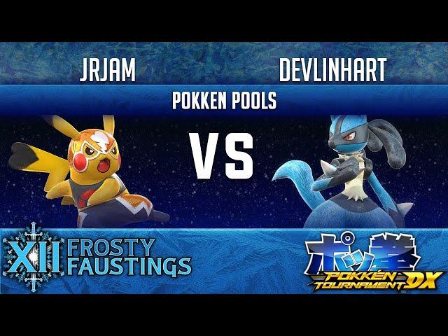 FFXII - Pokken Tournament DX Pools -  JrJam (Pikachu Libre) vs  DevlinHart (Lucario)