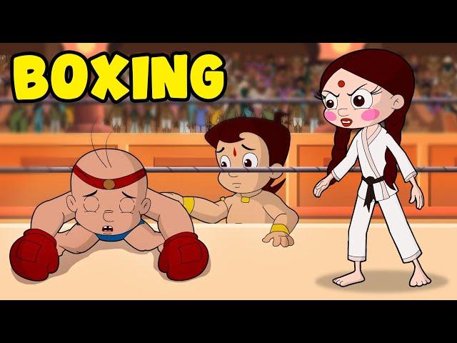 Chutki VS Raju - Boxing Championship | कौन जीतेगा? | Cartoons for Kids