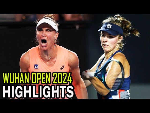 Beatriz Haddad Maia vs Magdalena Frech Round 3 Highlights | Wuhan 2024