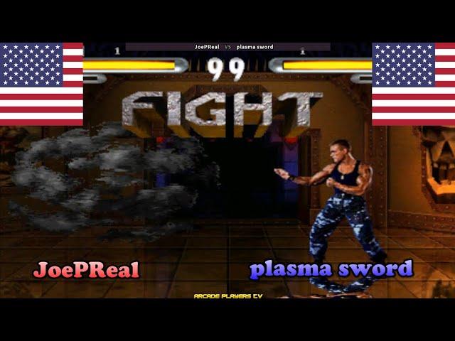 Street Fighter: The Movie  JoePReal (Usa) vs plasma sword (Usa) Fightcade