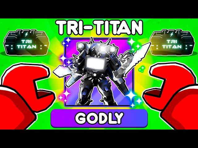 How To UNLOCK TRI-TITAN in Skibidi Toilet Tower Defense