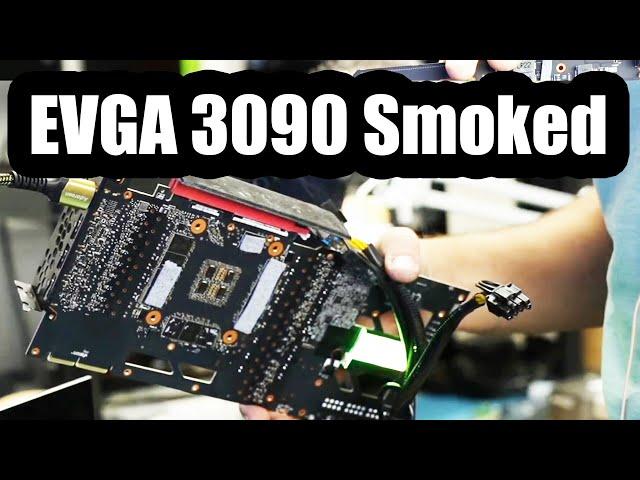 EVGA 3090  Smoked After Repair