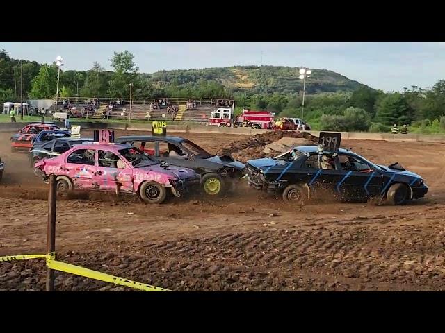 Carbon County Junk Car Race Heat 1 8-9-23