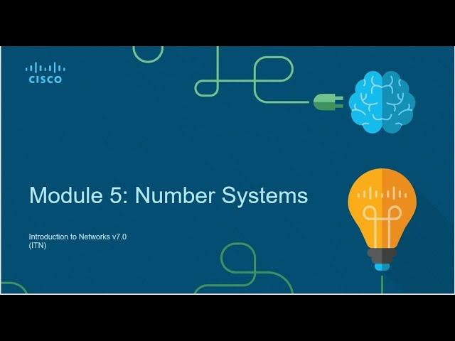 Module 5 -  Number Systems - INTRODUCTION TO NETWORKS -CCNA 1