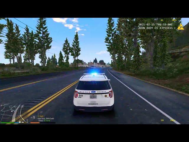 GTA 5 LAPD LASD LSPD LSSD DAY 31 Highway Speed Chase 警察模组第31天 高速公路追捕