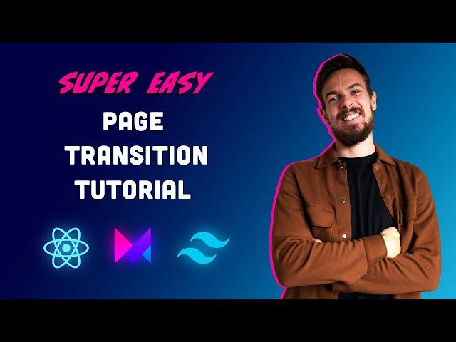 Super Easy Page Transitions With React Tutorial