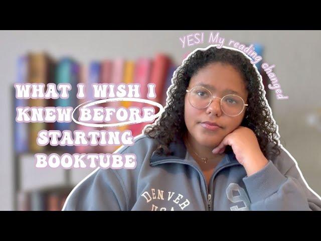 What I wish I knew before starting a booktube channel