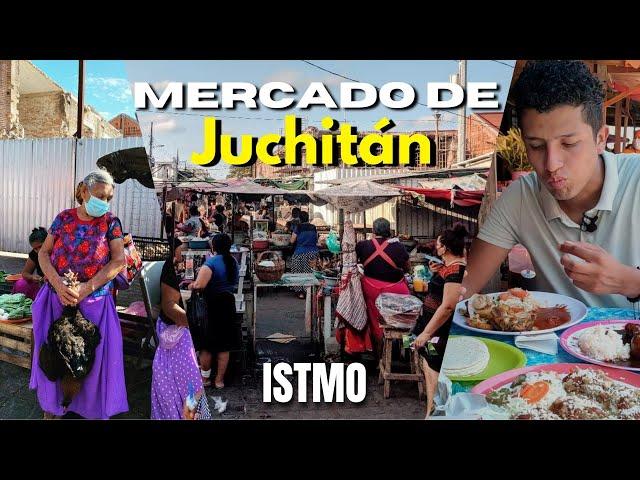 MERCADO de JUCHITÁN en el Istmo de Tehuantepec   ¿A que sabe la carne de iguana?  | OAXACA