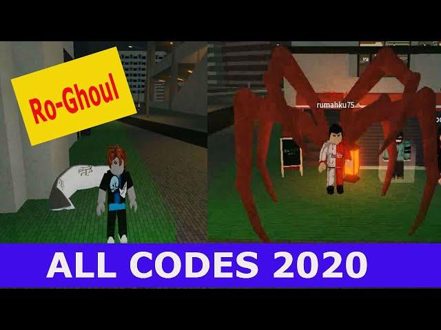 *COLLECTION OF CODES 2020 Ro Ghoul [ALPHA]*  ALL WORK! Ro Ghoul [ALPHA] ROBLOX