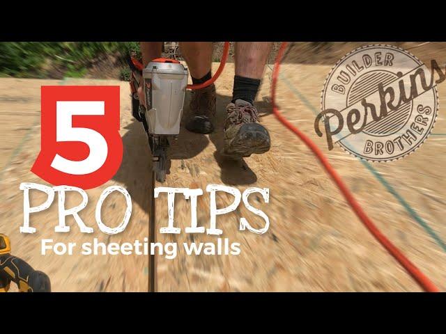 Building Better Walls | 5 Sheathing Pro Tips