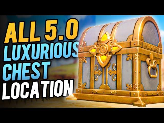 All Luxurious Chest in Natlan 5.0 | Genshin Impact 5.0