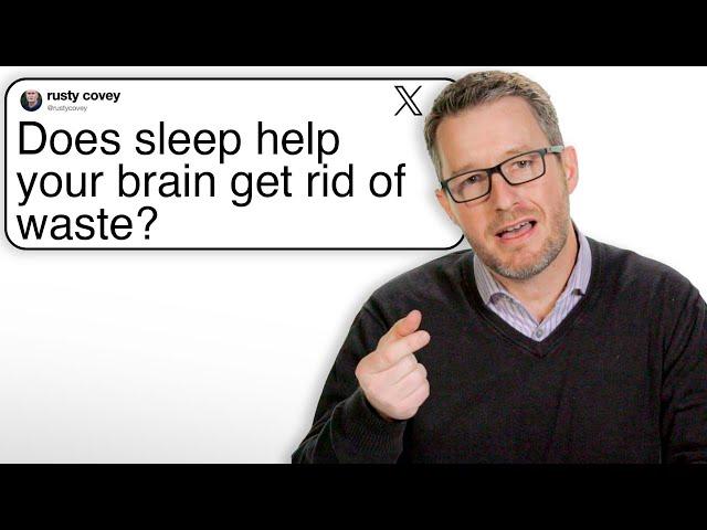 Sleep Expert Answers Questions From Twitter   | Tech Support | WIRED