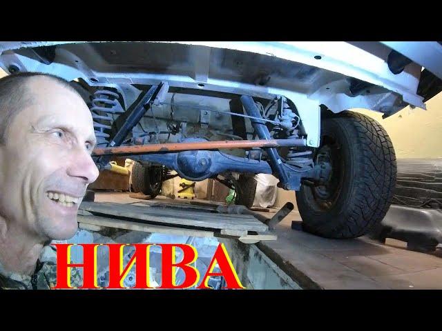 НИВА Усиленный Бампер Скрыто от глаз ДПС! Секрет НИВАвода. Правка бампера Lada Niva Legend ВАЗ 2121