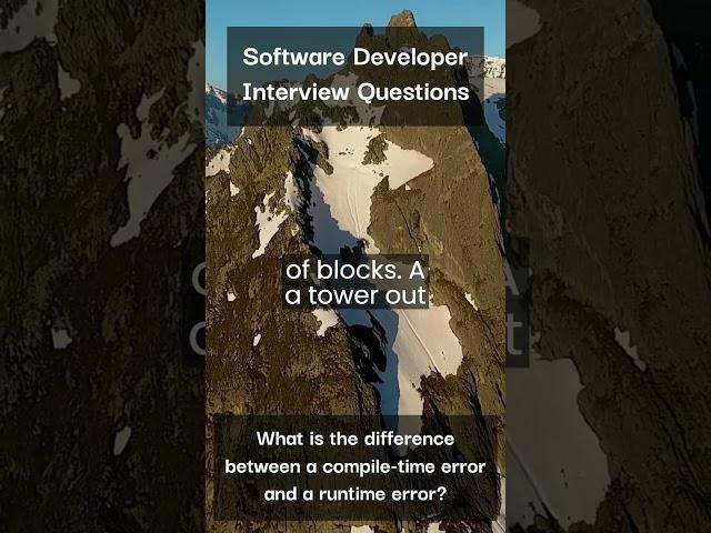 Compile-Time vs. Runtime Errors: Understanding the Difference