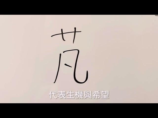 易經漢字姓名學：芃字，被忽略的好字，缺點就是容易念錯。