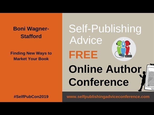 Boni Wagner-Stafford: Finding New Ways to Market Your Book