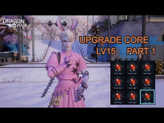 Dragon Raja SEA - Upgrade Core Lv15 - All Core Red Part 1 !!