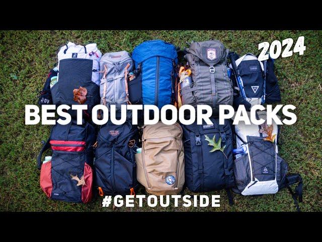 Best Outdoor Backpacks to get you OUTSIDE in 2024 #GetOutside