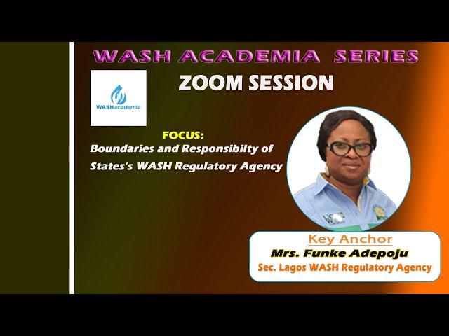 Boundaries and Responsibilities of States' WASH Regulatory Agency