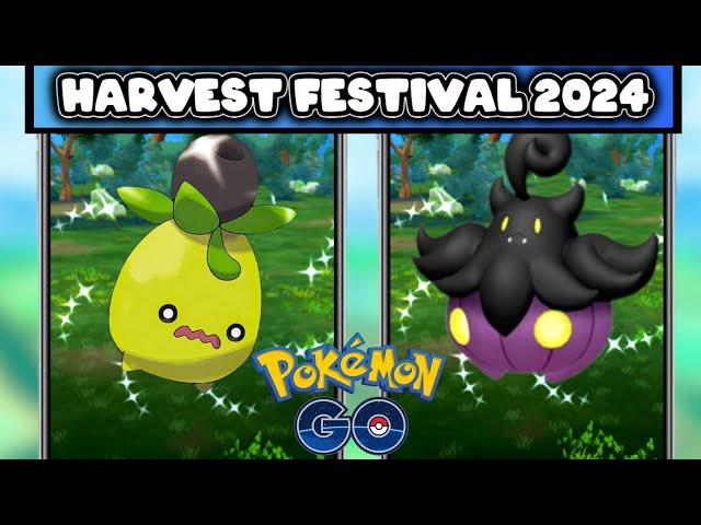 Catch Shiny Smoliv at the Harvest Festival in Pokémon Go! 