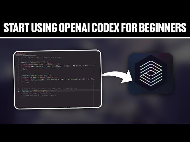 How To Start Using OpenAI Codex For Beginners 2024! (Full Tutorial)