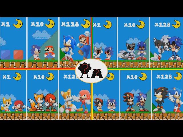 Realistic Evolution: Sonic, Tails, Knuckles, Shadow, Sonic EXE, Tails Exe COLLECTION (Sonic 3 Movie)