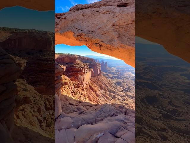 Mesa Arch in Canyonlands National Park #nature #explore #hiking