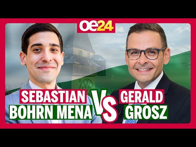 Wahl-Beben in Steiermark: Sebastian Bohrn Mena vs. Gerald Grosz