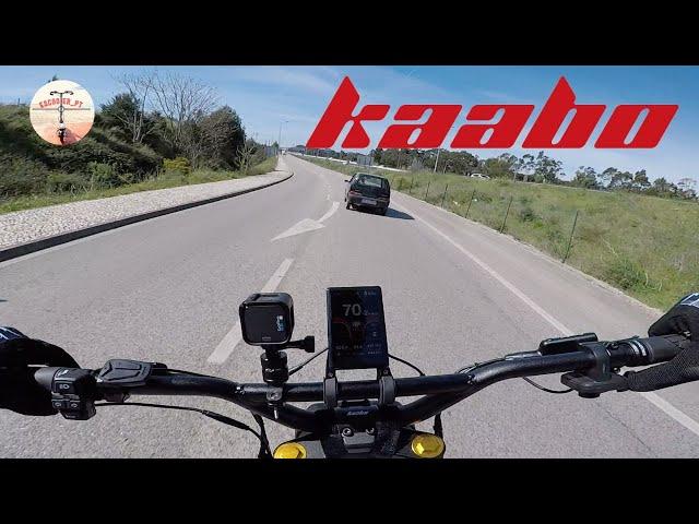 Kaabo Wolf King GT reaching 100 KM/H