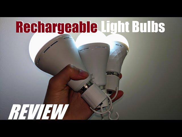 REVIEW: Neporal Emergency Rechargeable LED Light Bulbs - Worth It?