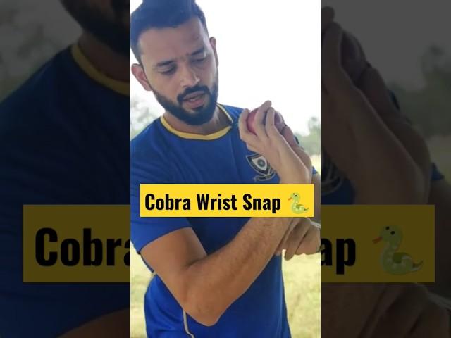 Wrist Snap like Cobra  in Fast Bowling | Improve Bowling Speed  #shorts #cricket #fastbowling