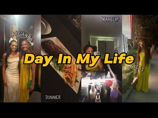 Day In My Life || GRWM , Dinner , Night Routine , Swimming || Se’Mya Marie