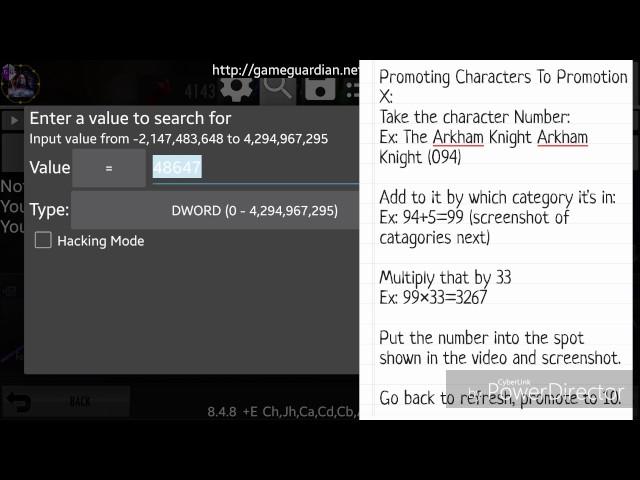 Promoting Injustice 2.14 Characters to Promotion 10 (X) Level 60 (Again) without BM Using GG, ROOT