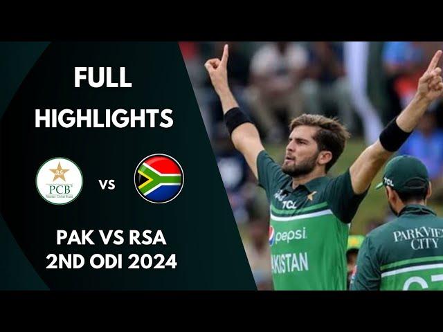 Pakistan vs South Africa 2nd ODI 2024 Full Highlights | Pak vs SA