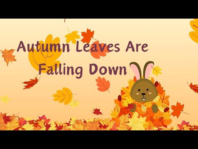 “Autumn Leaves Are Falling Down” to the tune of London Bridge | Fall Songs | Music for Kids!