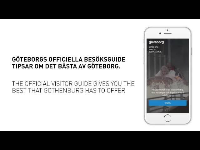 App: The Official Visitor Guide to Gothenburg