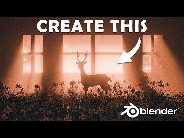 Simple Scene to Create in Blender! (Step by Step Guide)