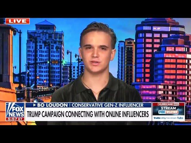 Fox News interviews Barron Trump's friend as serious person