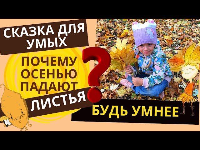 Почему осенью листья опадают? Сказка ПРО ОСЕНЬ и про то, почему осенью листья желтеют и опадают