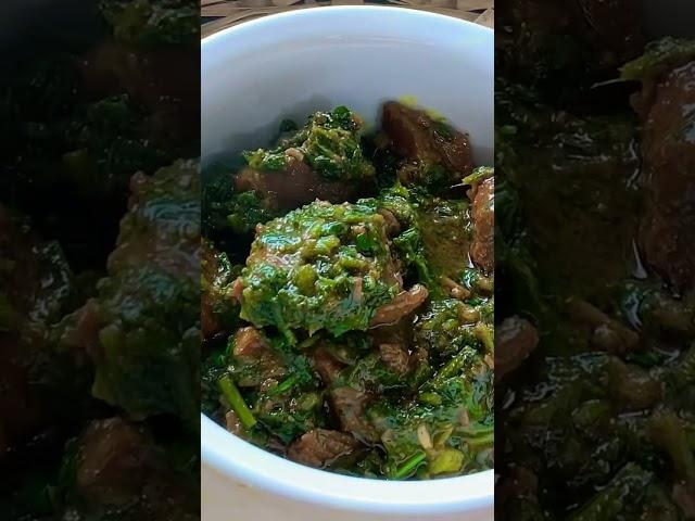 PALAK GOSHT RECIPE//SPINACH BEEF RECIPE//for full recipe please visit my channel