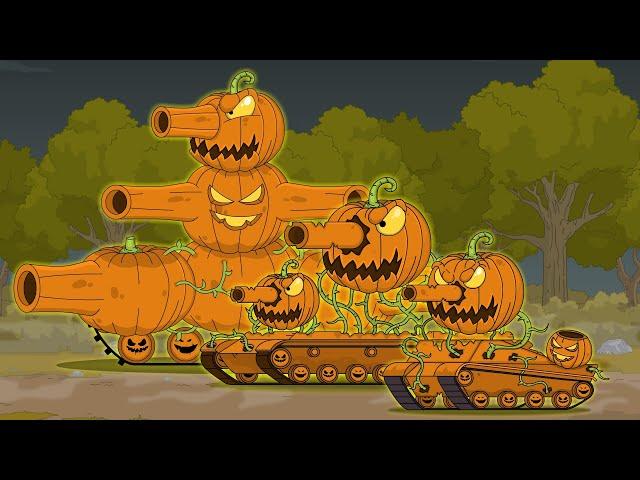 Halloween Monster Battles - Cartoons about tanks