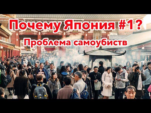 Почему Япония #1? Проблема самоубийств в сравнение со странами СНГ.