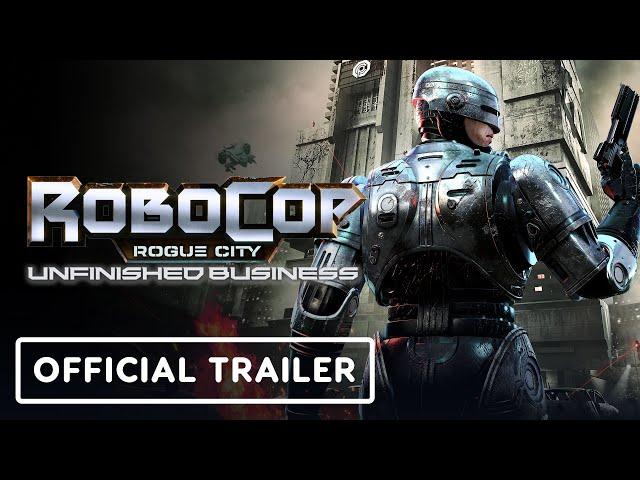 Robocop: Rogue City - Official Unfinished Business Expansion Reveal Trailer | Nacon Connect 2025