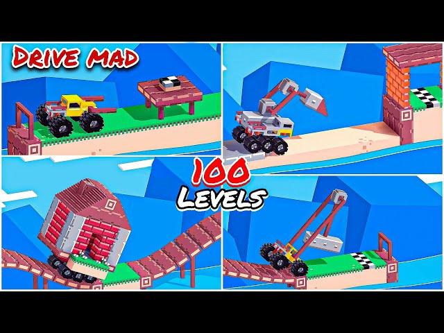 Fancade - Drive Mad | Level 1-100 || Full Level Gameplay | E.P.NO.55 |