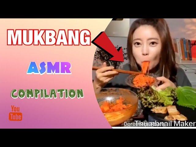 Part 2||| New mukbang ASMR EATSSS...  mukbang compilation