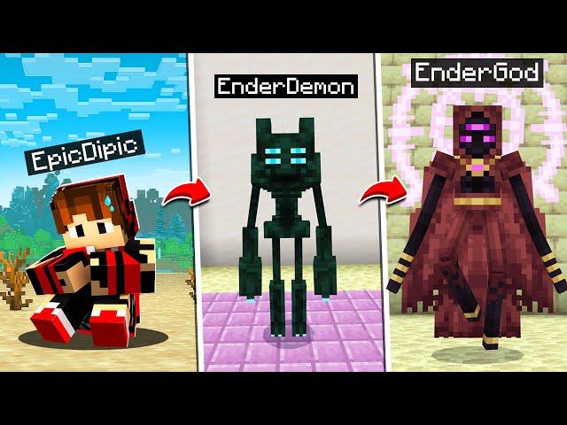 Evolving Into ENDERGOD To Save Minecraft World